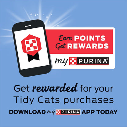 Purina Tidy Cats Lightweight Scented Cat Litter, 12 lb. Box