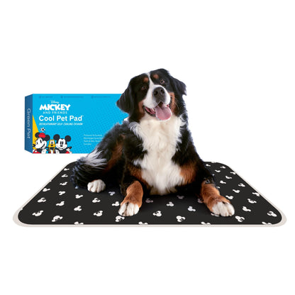 The Green Pet Shop Cool Pet Pad - Medium, Sage Grey - Self-Cooling, Pressure Activated Mat for Dogs & Cats from 21-45 lbs - Non-Toxic Gel, No Water Needed