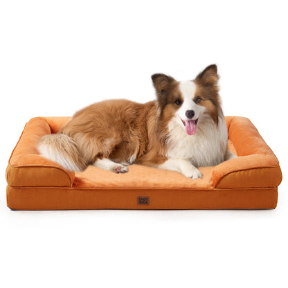 EHEYCIGA Orthopedic Small Dog Bed, Waterproof Memory Foam Washable Pet Beds