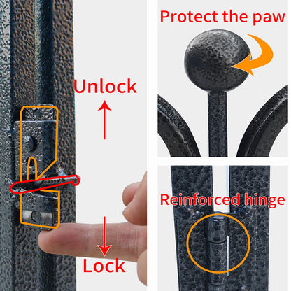 Dog Playpen,32/40/45 Inch Height in Heavy Duty, Folding Indoor Outdoor Anti-Rust Dog Exercise Fence, Portable Pet Playpen with Door for Large Medium Small Dogs and Pet (16 Panels, 32 Inch) Silver