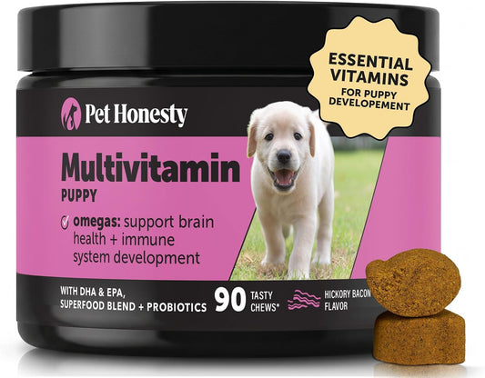 Pet Honesty Vet Recommended Puppy Multivitamin, 90 Ct, Duck