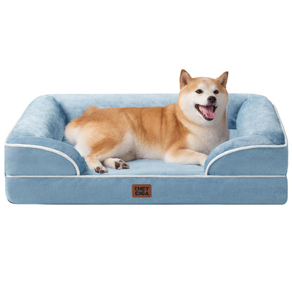 EHEYCIGA Orthopedic Extra Large Dog Bed, Waterproof Washable XL Pet Bed 44"