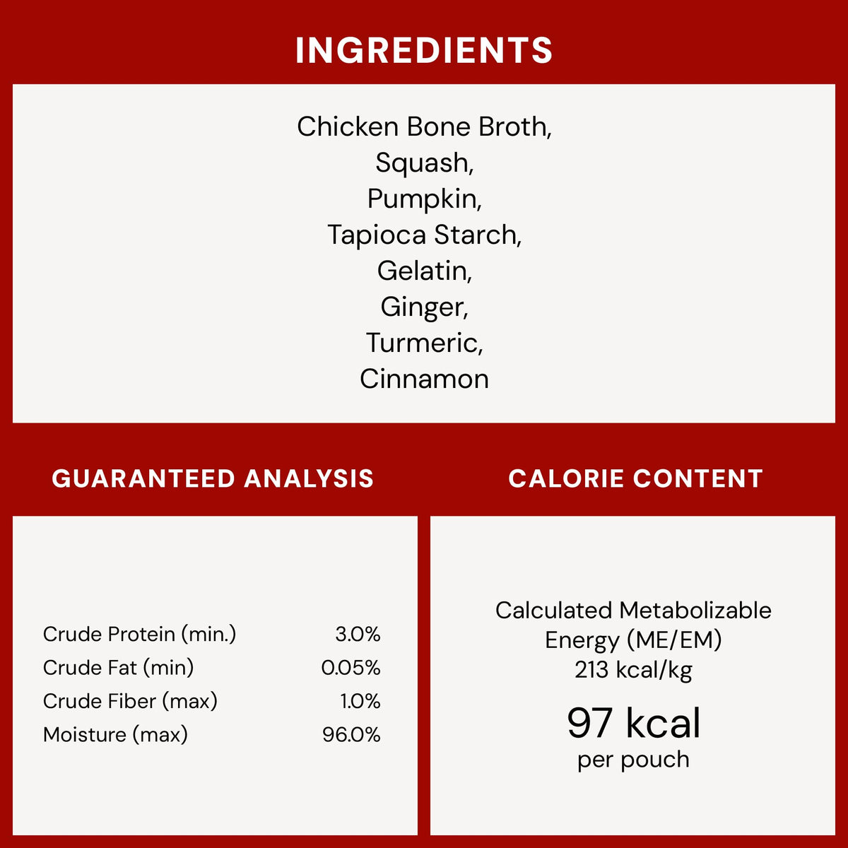 Stella & Chewy's Premium Cage-Free Chicken Bone Broth for Dogs - Joint & Gut Health Support Liquid Food Topper with Collagen & Turmeric, 16 Fl Oz Resealable Pouch