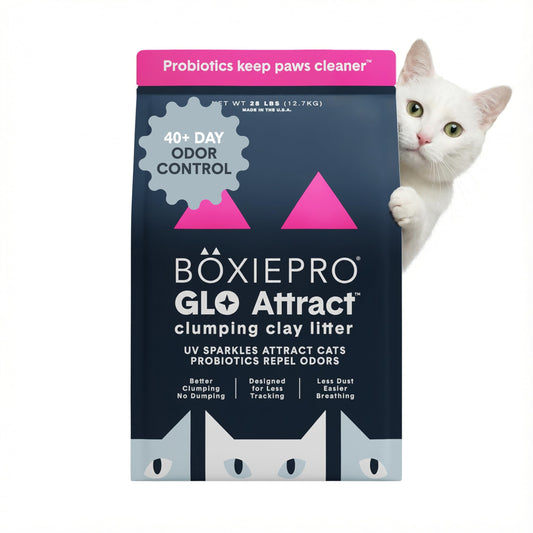 Boxie Probiotic Natural Lightweight Cat Litter 40+ Day Odor Control 11.5 lb