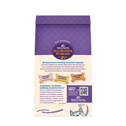 Old Mother Hubbard Wellness P-Nuttier Dog Biscuits, Natural, Training Treats, Peanut Butter Flavor, Mini Size, (20 Ounce Bag)