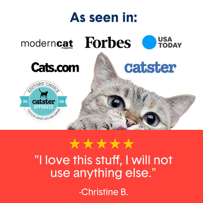 Boxie Premium Unscented Clumping Cat Litter 30+ Day Odor Control 16 lb
