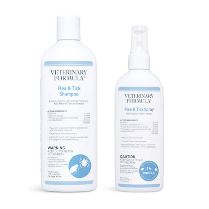 Veterinary Formula Flea & Tick Spray for Dogs, 8 oz, Kills on Contact