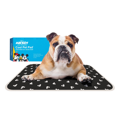The Green Pet Shop Cool Pet Pad - Medium, Sage Grey - Self-Cooling, Pressure Activated Mat for Dogs & Cats from 21-45 lbs - Non-Toxic Gel, No Water Needed