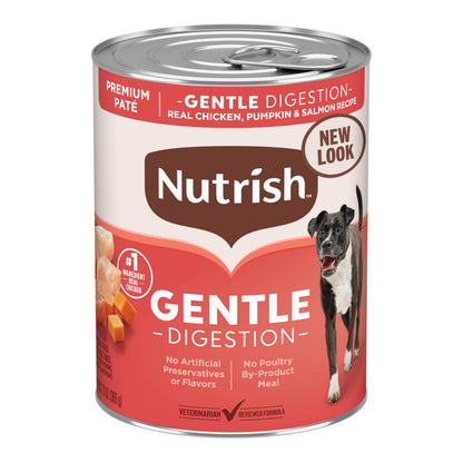 Nutrish Paté Variety Pack Wet Dog Food, 13 oz. Can, 12 Pack (Rachael Ray)