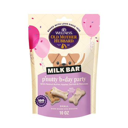 Old Mother Hubbard Wellness P-Nuttier Dog Biscuits, Natural, Training Treats, Peanut Butter Flavor, Mini Size, (20 Ounce Bag)