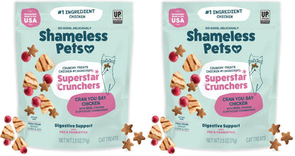 Shameless Pets Catnip N Chill Crunchy Cat Treats, 12 oz