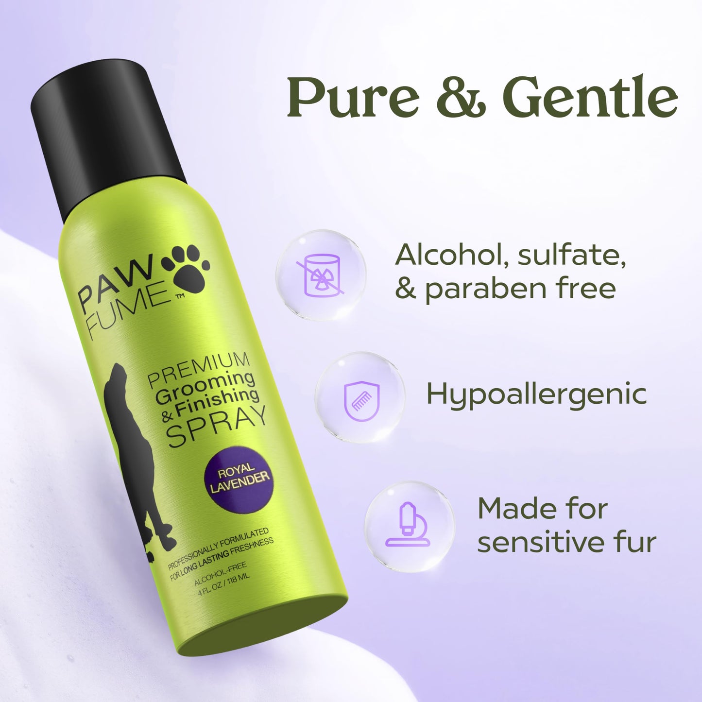 Paw Fume Dog Perfume Spray Long Lasting, Show Dog, 1-Pack