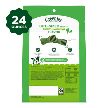 Greenies Anytime Bites Dog Treats, Blueberry Flavor, 10.3 oz