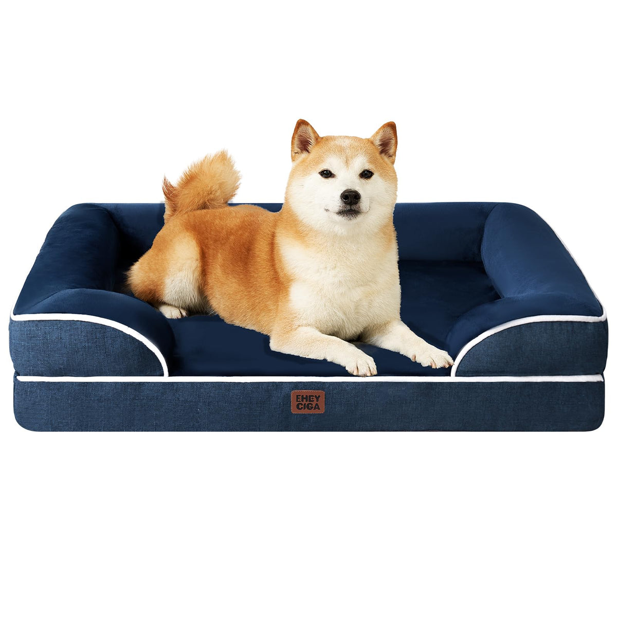 EHEYCIGA Orthopedic Small Dog Bed, Waterproof Memory Foam Washable Pet Beds