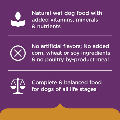 Nutrish Chicken Paw Pie Wet Dog Food, 8 oz. Tub (Pack of 8) (Rachael Ray)