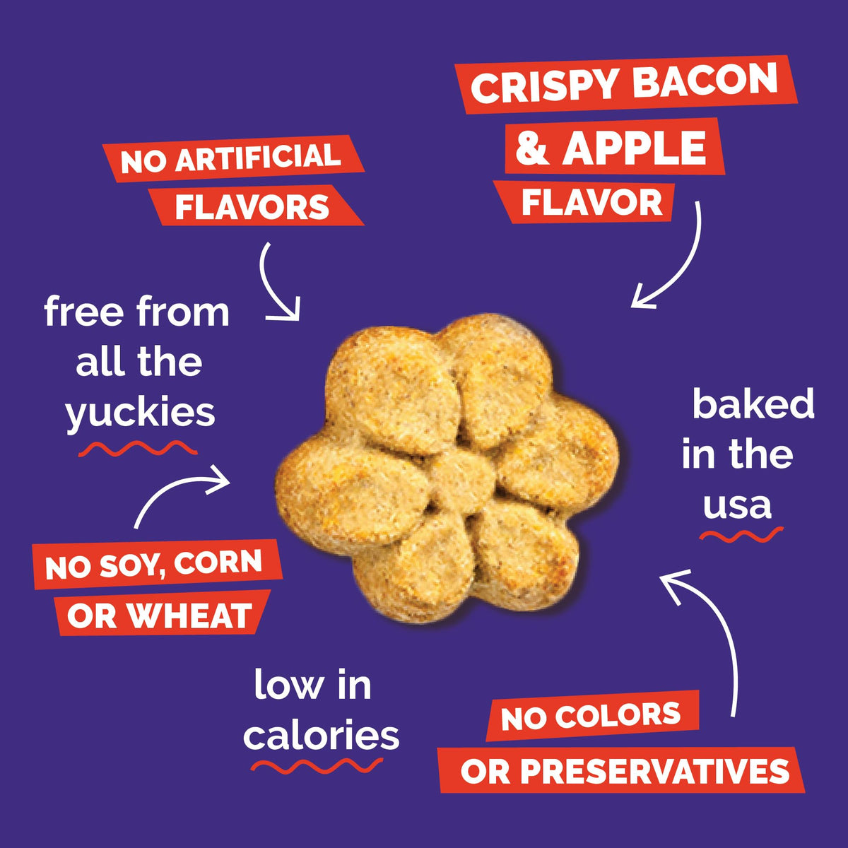 Fruitables Baked Dog Treats, Low Calorie Treats, Pumpkin & Blueberry, 12oz