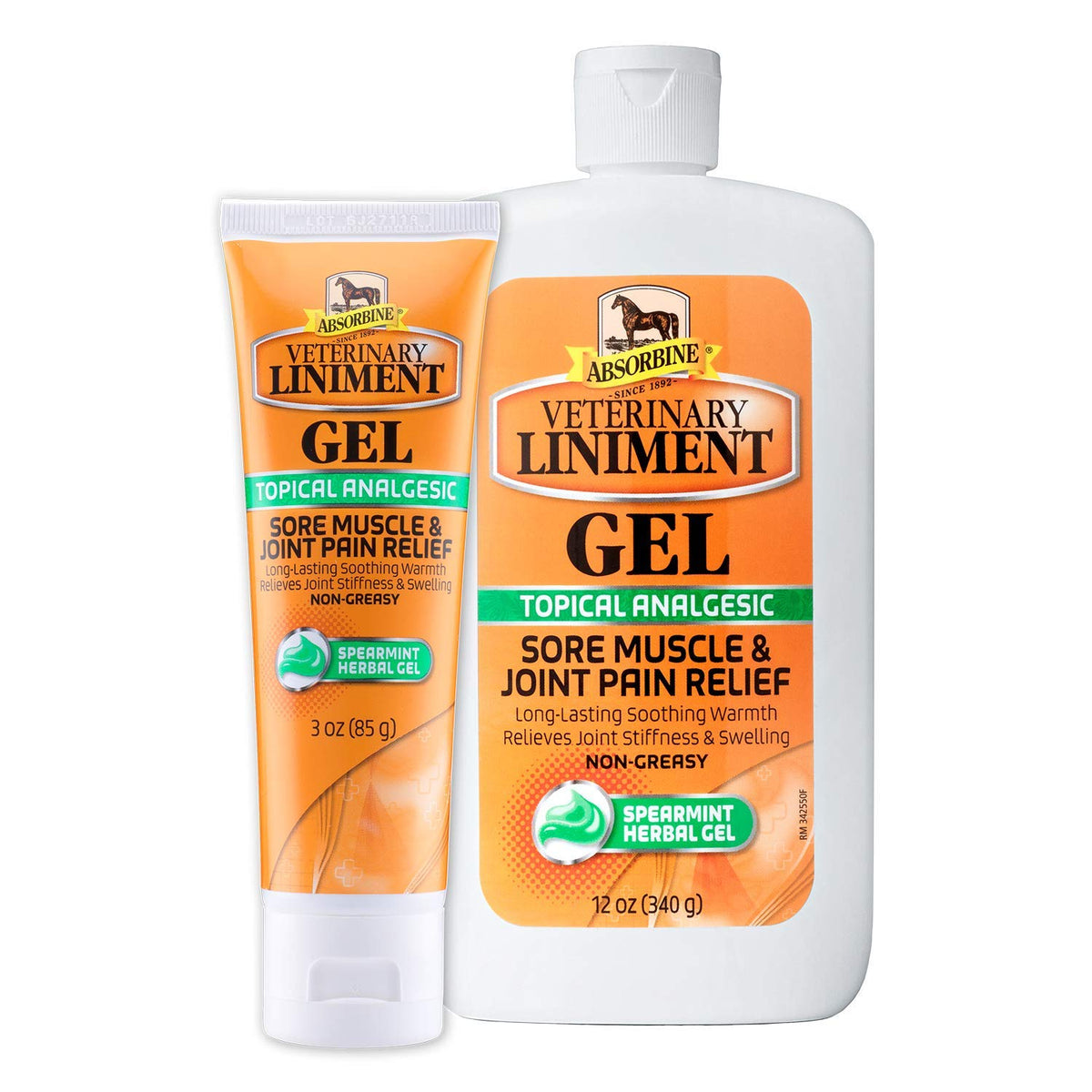 Absorbine Veterinary Liniment Gel, 12 oz Bottle