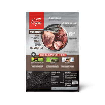 ORIJEN Fit & Trim Grain Free WHOLEPREY Dry Cat Food 4lb Bag