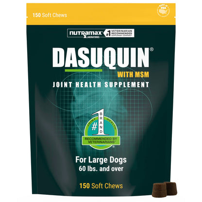 Nutramax Dasuquin MSM Joint Supplement for Large Dogs, Soft Chews, 84ct