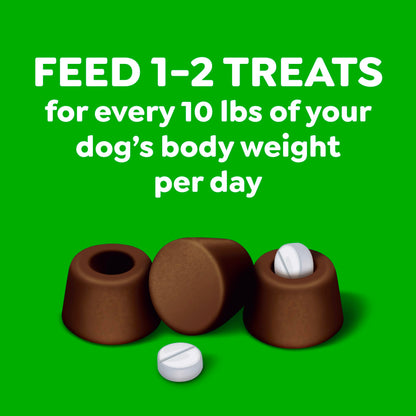 Greenies Pill Pockets Small Size Dog Treats, Peanut Butter, 3.2 oz