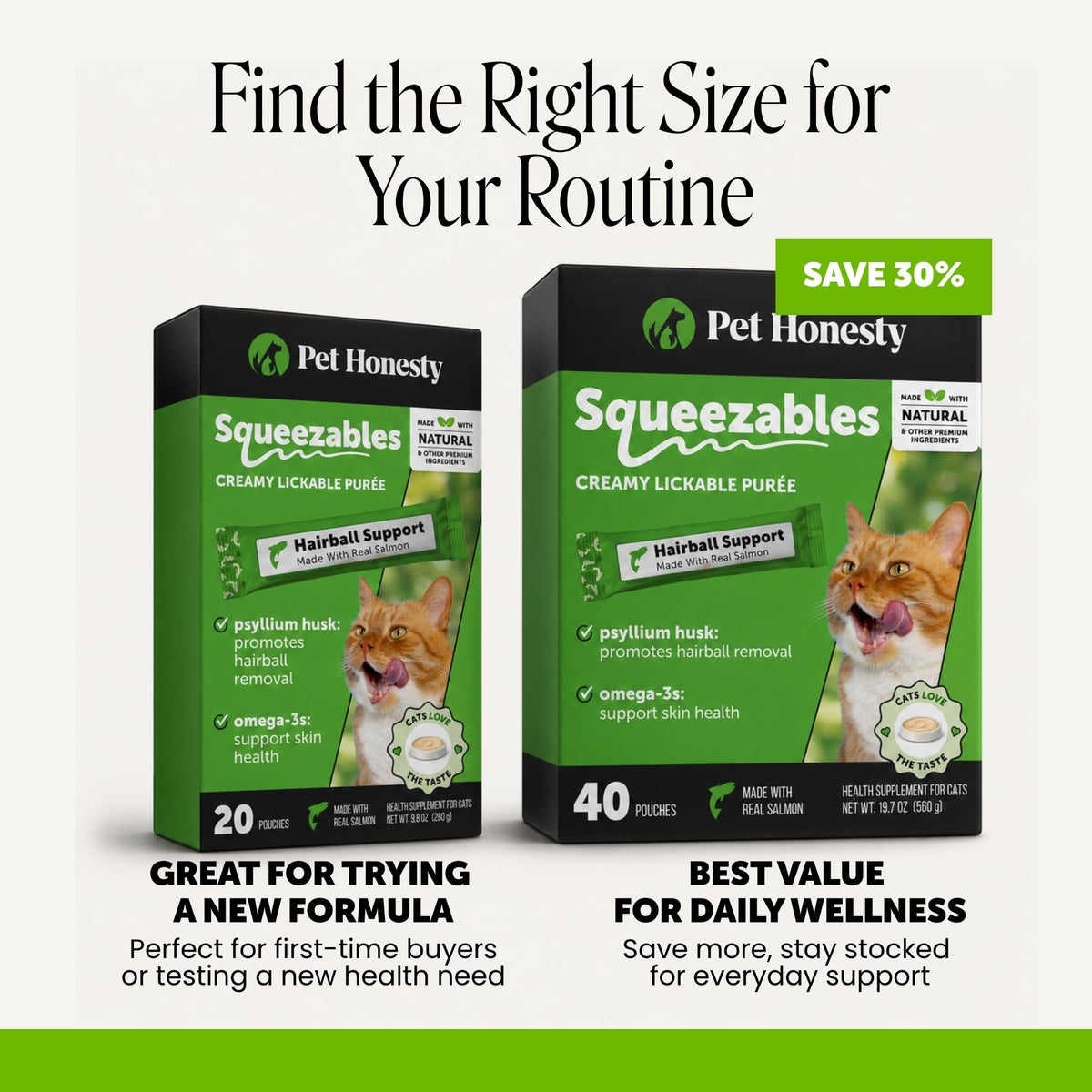 Cat Hairball Remedy Treats - Dual Texture Crunchy Creamy Hairball Treatment for Cats, Furball Relief Control Supplement with Fiber, Fish Oil for Indoor Cats Skin Coat Digestion (90-Day Supply)