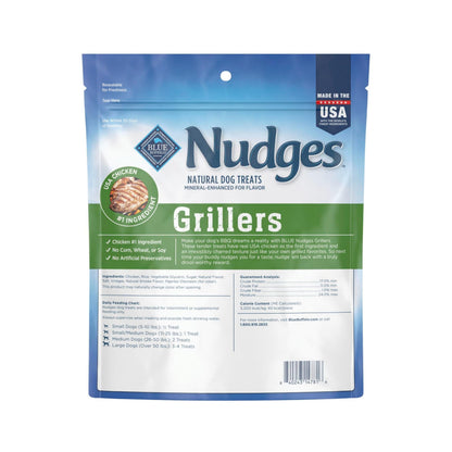 Blue Buffalo Nudges Grillers Chicken Dog Treats, 16 oz