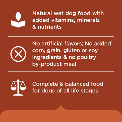 Nutrish Chicken Paw Pie Wet Dog Food, 8 oz. Tub (Pack of 8) (Rachael Ray)