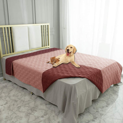 Ameritex Waterproof Dog Bed Blankets Cover for Bed Couch Sofa Reversible