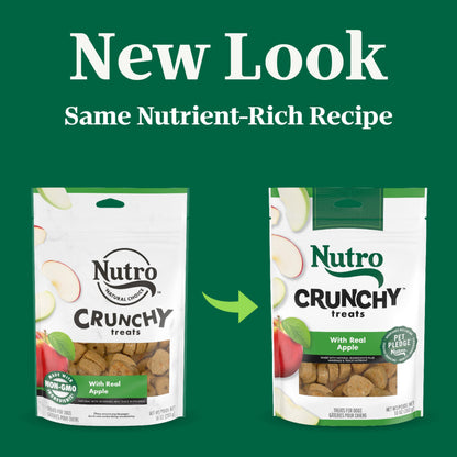 Nutro Crunchy Dog Treats with Real Peanut Butter, 10 oz