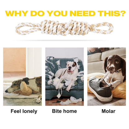 Fida Dog Rope Toys for Aggressive Chewers, Chew Toys for Large Medium Dogs