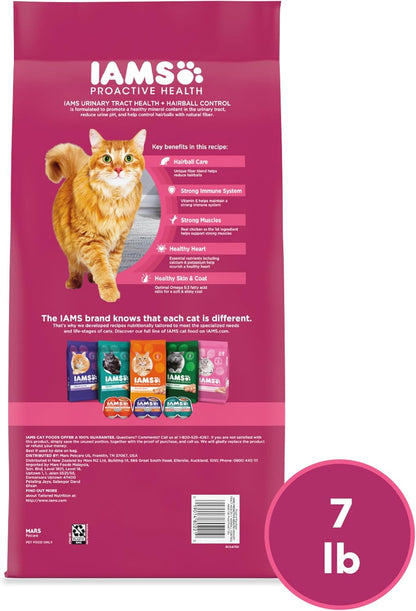 IAMS Proactive Health Urinary Tract Health Dry Cat Food, Chicken, 7 lb