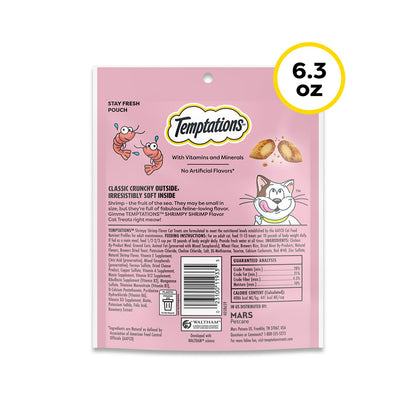 Temptations Classic Crunchy Cat Treats, Shrimpy Shrimp, 16 oz