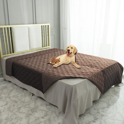 Ameritex Waterproof Dog Bed Blankets Cover for Bed Couch Sofa Reversible