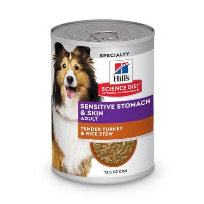 Hill's Science Diet Sensitive Stomach & Skin Wet Dog Food