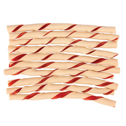 DreamBone Twist Sticks Rawhide-Free Dog Treats With Real Protein, 50 Count