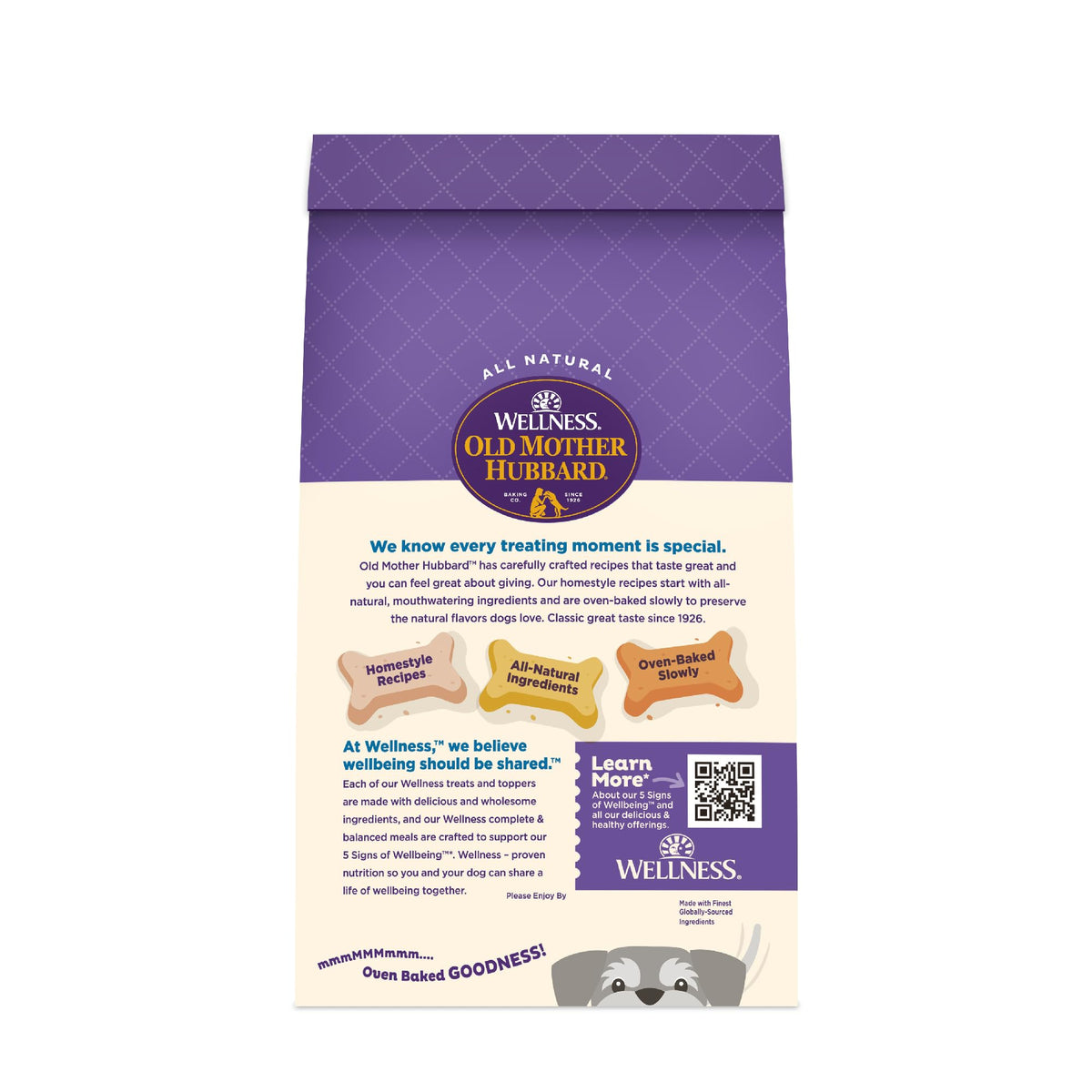 Old Mother Hubbard Wellness P-Nuttier Dog Biscuits, Natural, Training Treats, Peanut Butter Flavor, Mini Size, (20 Ounce Bag)