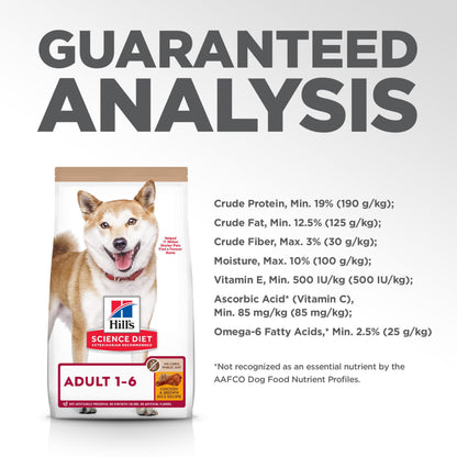 Hill's Science Diet Adult 1-6 Dry Dog Food