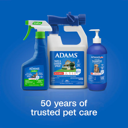 ADAMS Plus Flea & Tick Shampoo with Precor for Dogs & Cats, 12 oz