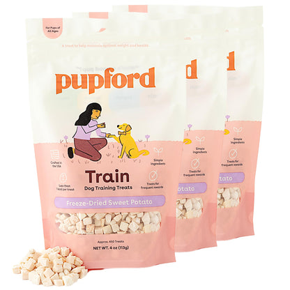 Pupford Freeze Dried Training Treats for Dogs & Puppies (Beef Liver, 4 oz)