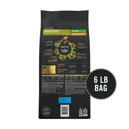 Purina Pro Plan Small Breed Weight Management Dry Dog Food, 18 lb Bag