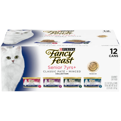 Purina Fancy Feast Gravy Lovers Wet Cat Food, 3 oz Cans, 30-Pack