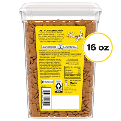 Temptations Classic Crunchy and Soft Cat Treats, Tasty Chicken, 30 oz