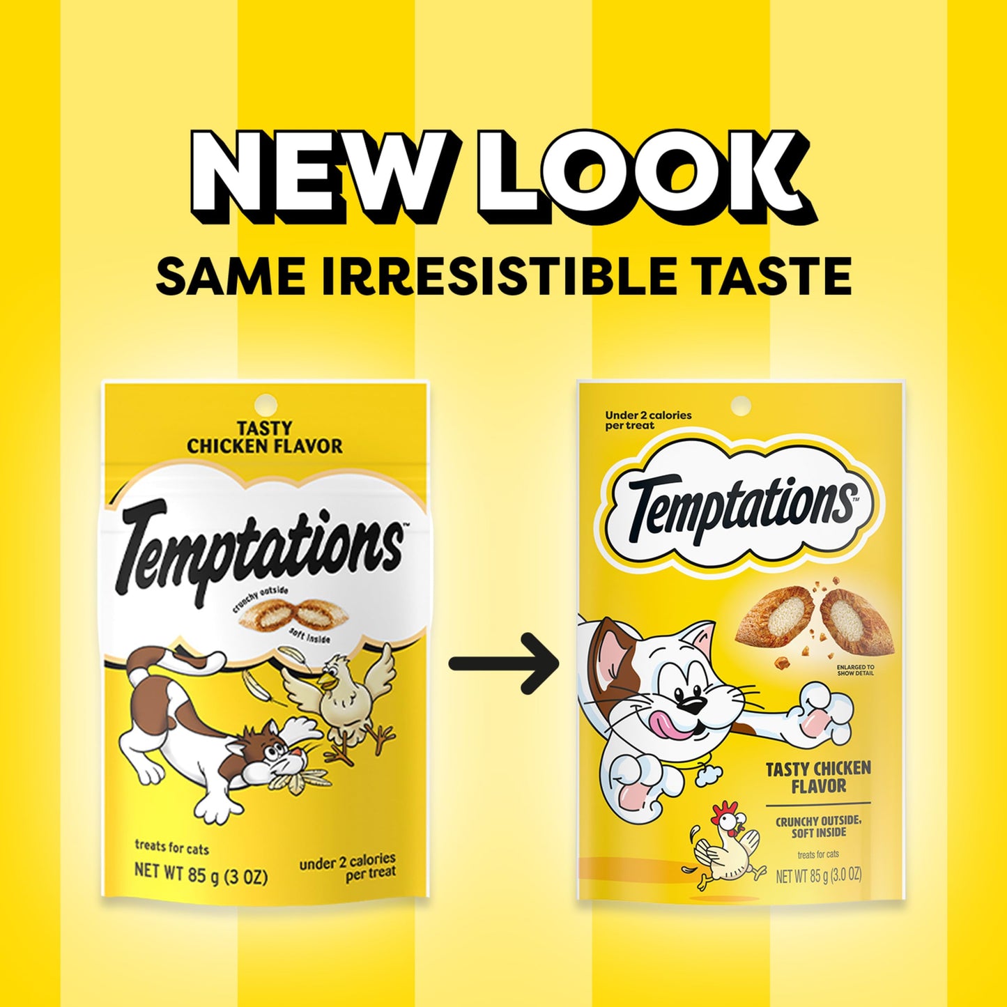 Temptations Classic Crunchy and Soft Cat Treats, Tasty Chicken, 30 oz