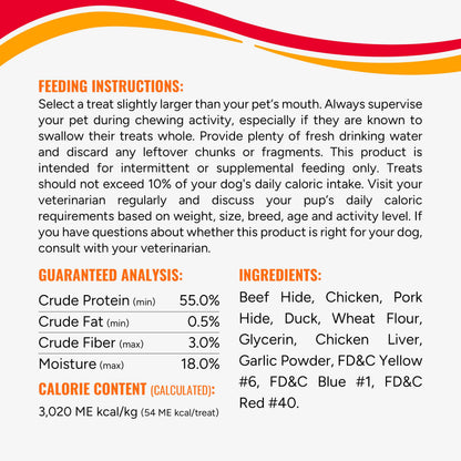 Good 'n' Fun Kabobs Long-Lasting Dog Treat Made With Real Protein, 24 oz