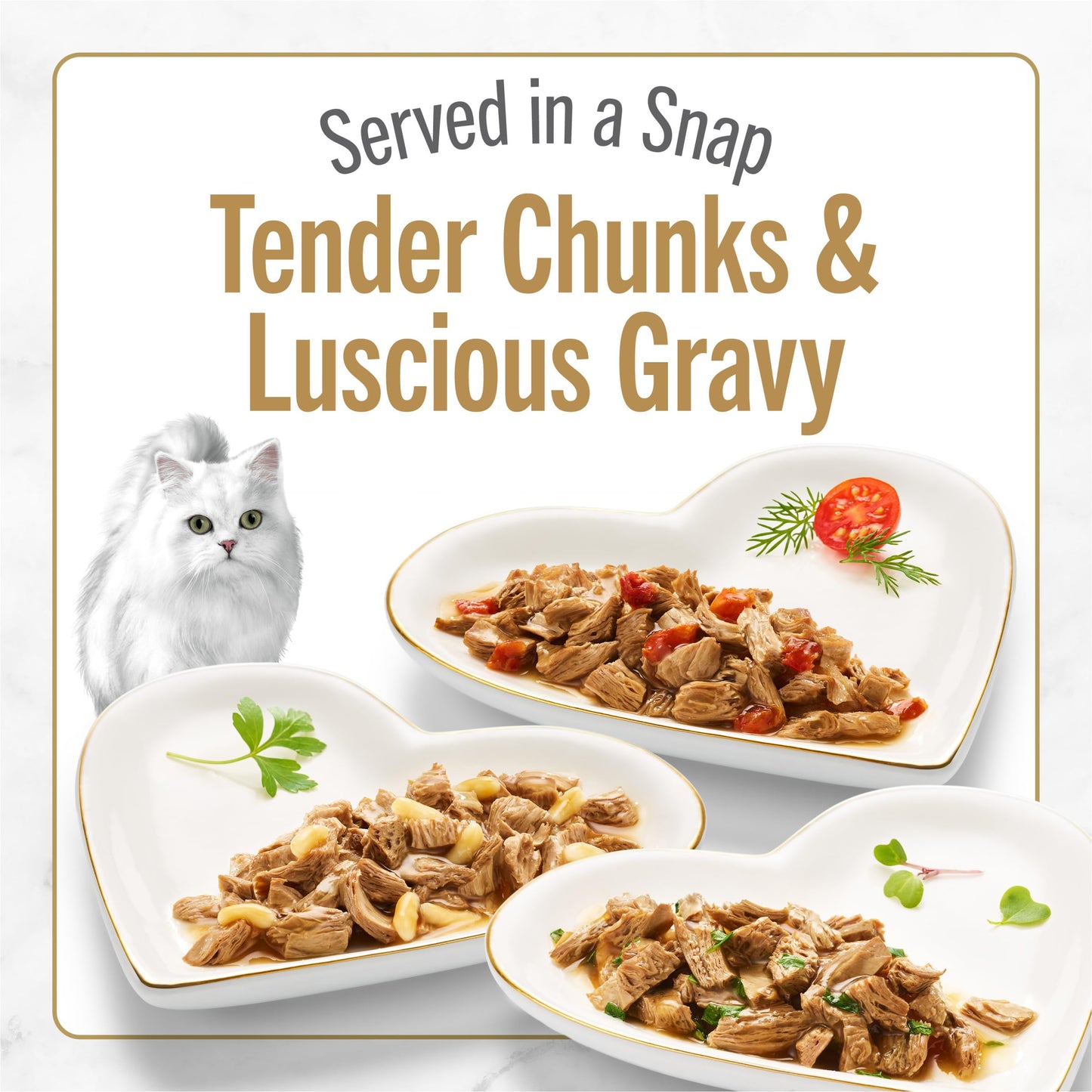 Purina Fancy Feast Gravy Lovers Wet Cat Food, 3 oz Cans, 30-Pack