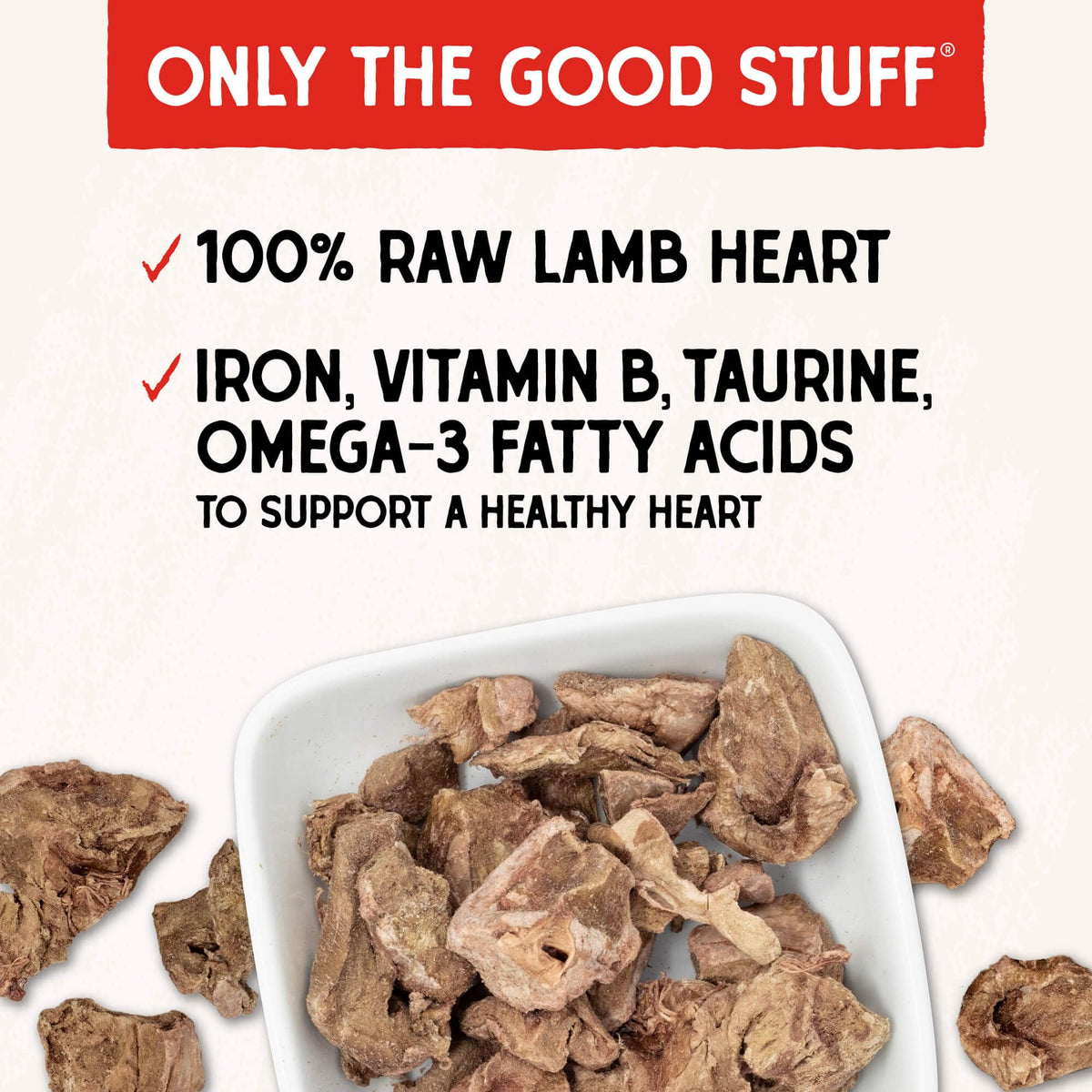 Stella & Chewy's Freeze-Dried Raw Chicken Breast Dog Treats - Single Ingredient, No Additives - Premium Training Treats - Perfect For Picky Eaters - 2.75oz Bag