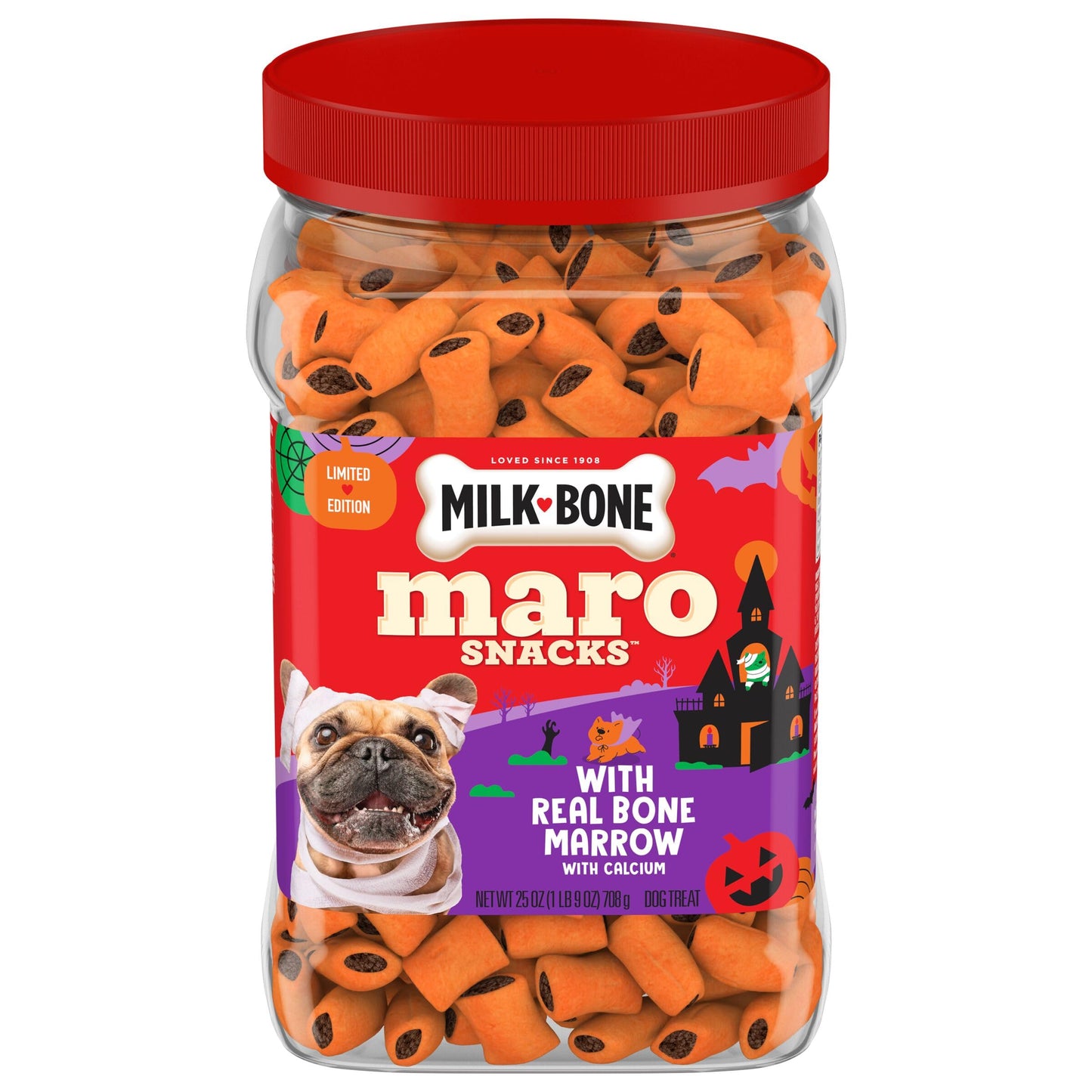 Milk-Bone MaroSnacks Small Dog Treats with Real Bone Marrow, 40 Oz.
