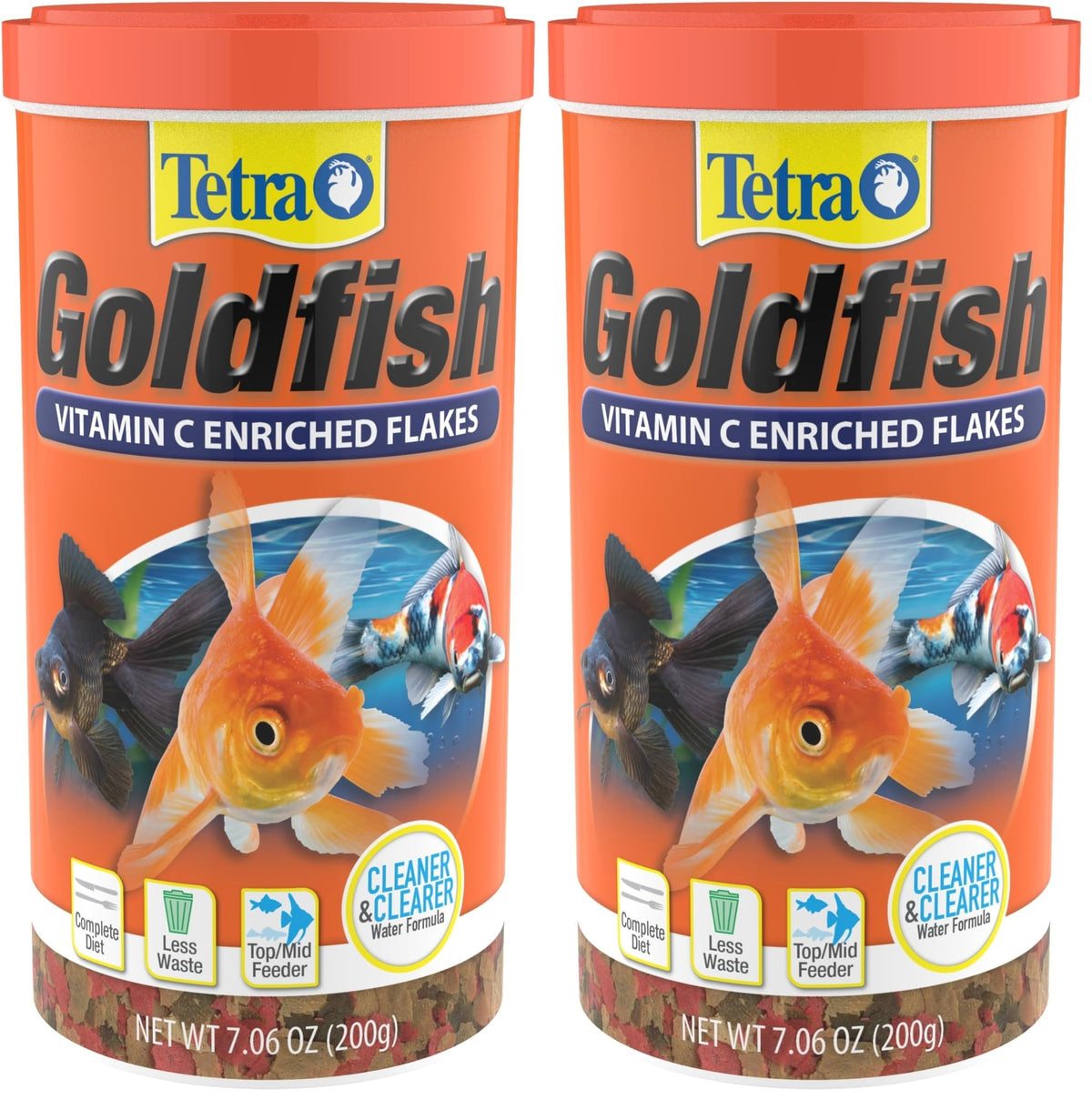 Tetra Goldfish Flakes Fish Food, 7.06 oz