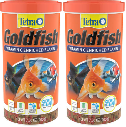 Tetra Goldfish Flakes Fish Food, 7.06 oz