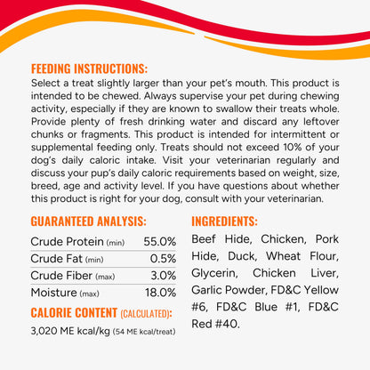 Good 'n' Fun Kabobs Long-Lasting Dog Treat Made With Real Protein, 48 oz